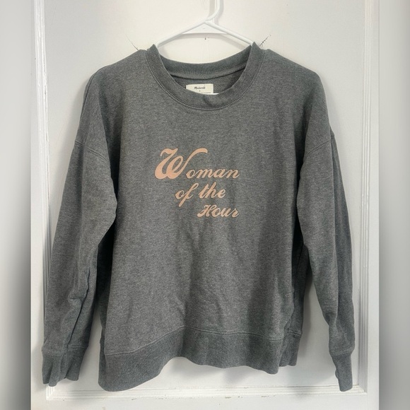 Madewell x Bliss & Mischief® Woman of the Hour Sweatshirt Size S - Picture 1 of 7